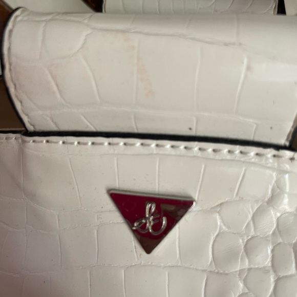 Sam Edelman Darcy Bag. Large carpet purse with bamboo handles & leather tassel - Picture 7 of 8